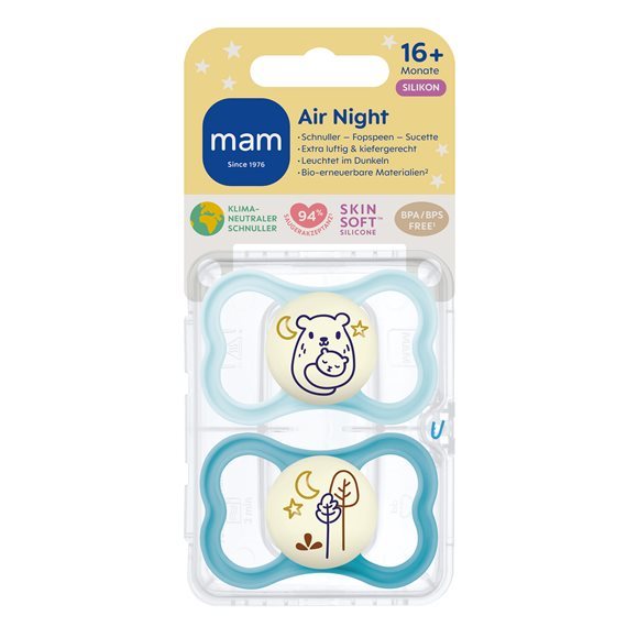 MAM Air Night Nuggi<br>2 Stück, 16-36 Monate