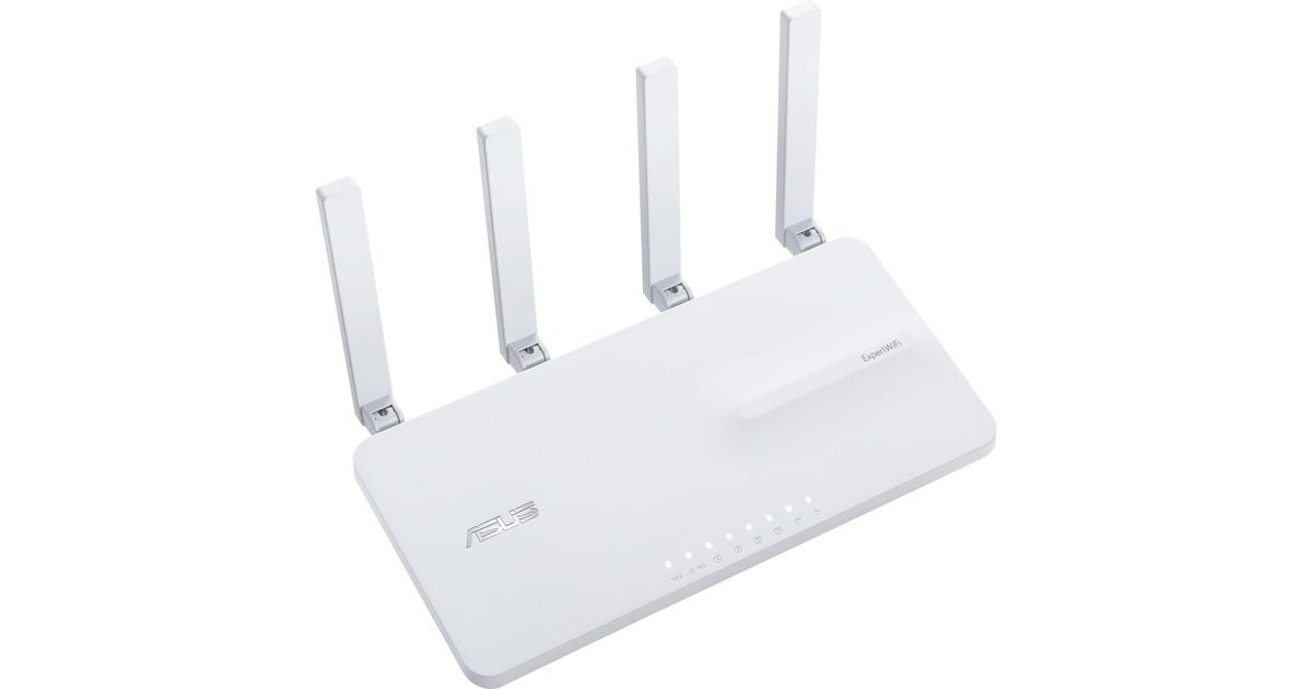 ASUSExpertWiFi EBR63 mesh router  (Wit, Router, access point, switch, beveiligingsgateway)