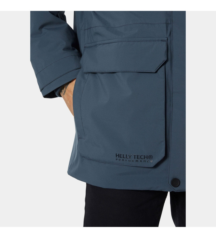 Parka de inverno azul Helly Hansen Reine