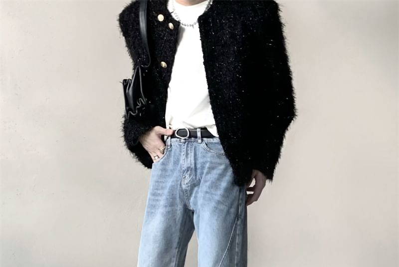 Maviyn - Mid Rise Washed Bootcut Jeans