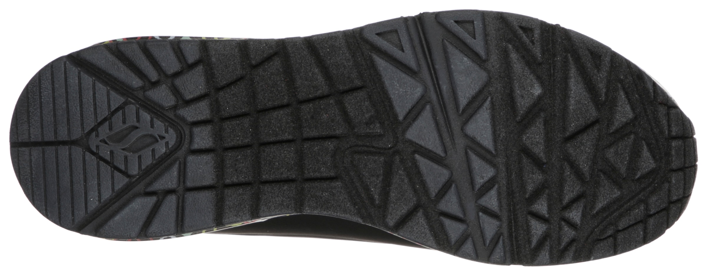 Skechers Wedgesneaker »UNO-LOVING LOVE«  Freizeitschuh, Halbschuh, Schnürschuh mit coolem Graffiti-Print