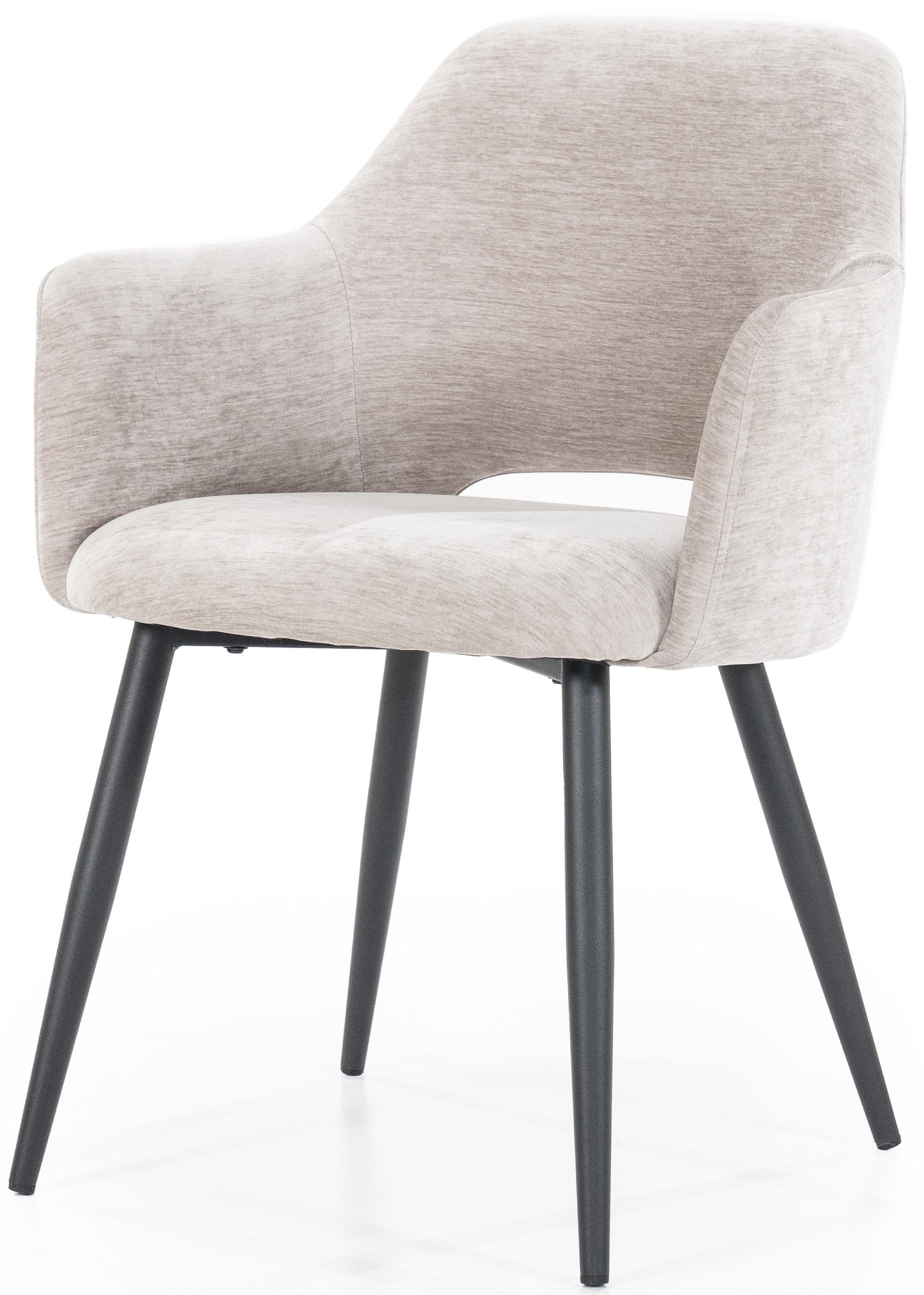 Eetkamerstoel - beige Mellow | 95936 Esmee B58 x D57.5 x H81 cm