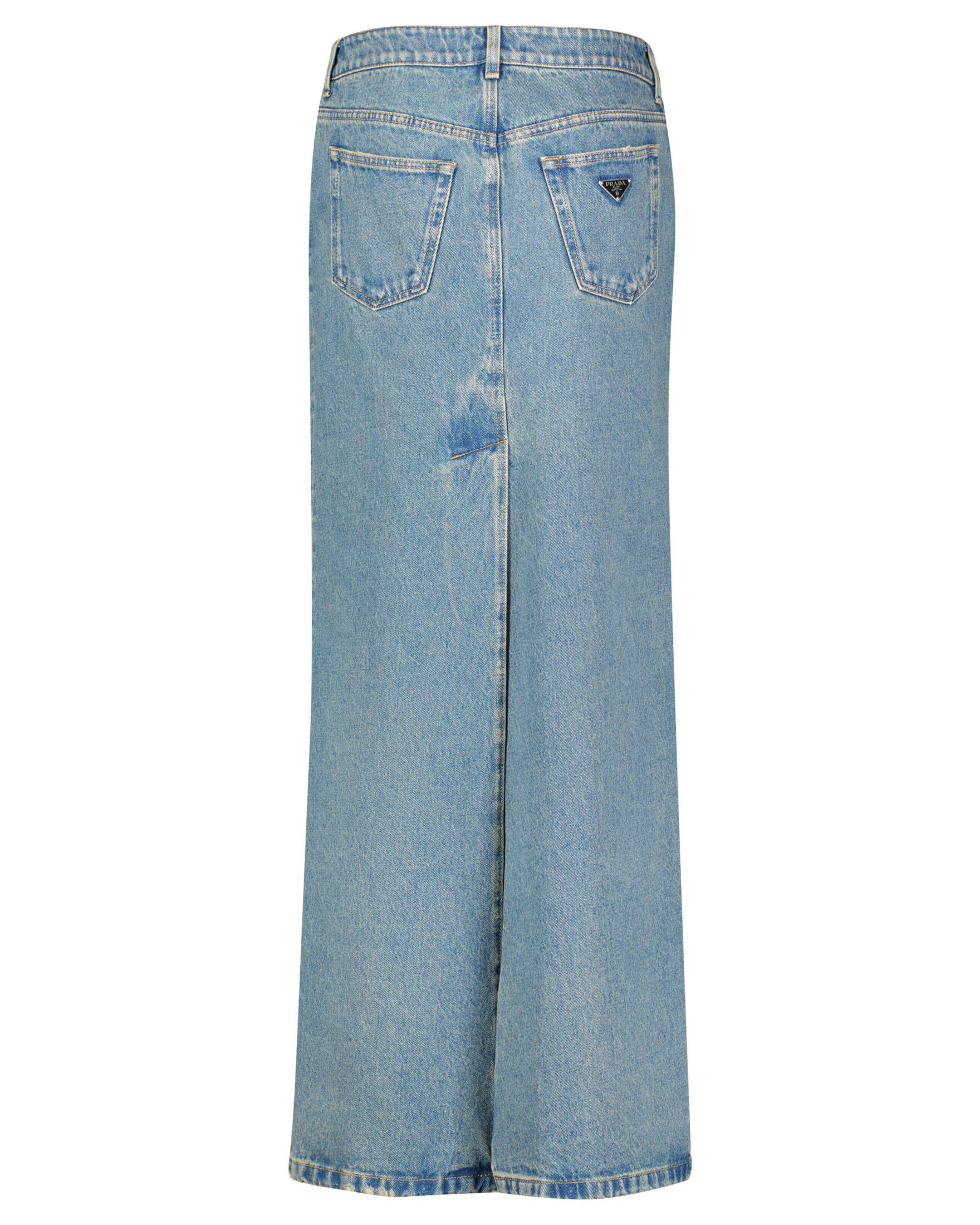 Prada| Damen Maxirock aus Denim