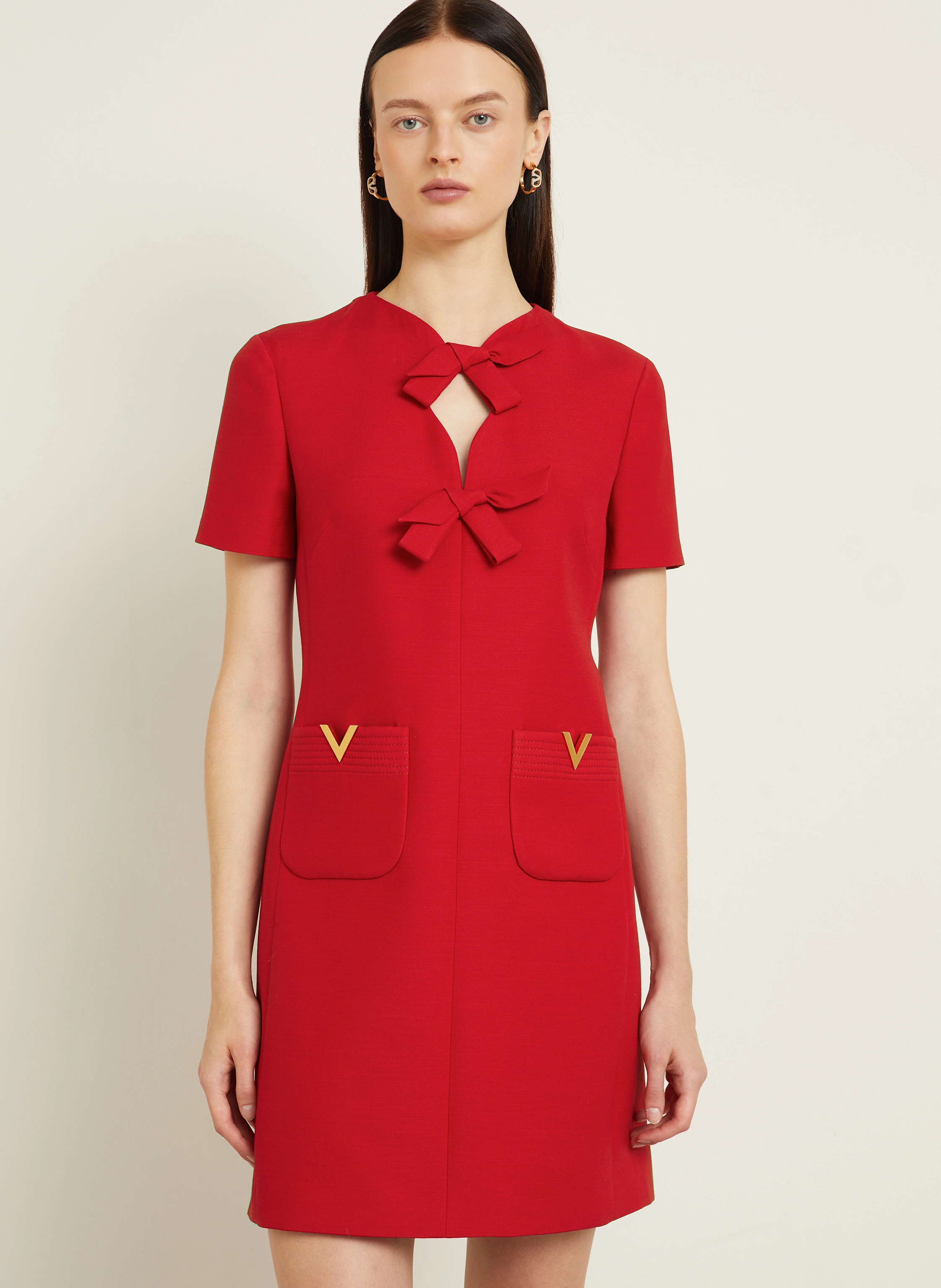 VALENTINO Kleid mit Seide
