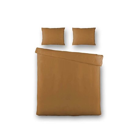 Dekbedovertrek Silk Satin - Bruin