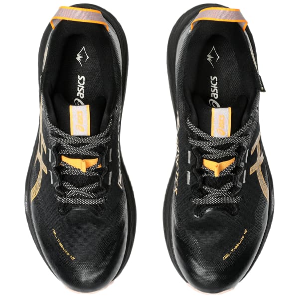Chaussure trail ASICS GEL-TRABUCO 12 GORE-TEX BLACK/STADIUM ORANGE