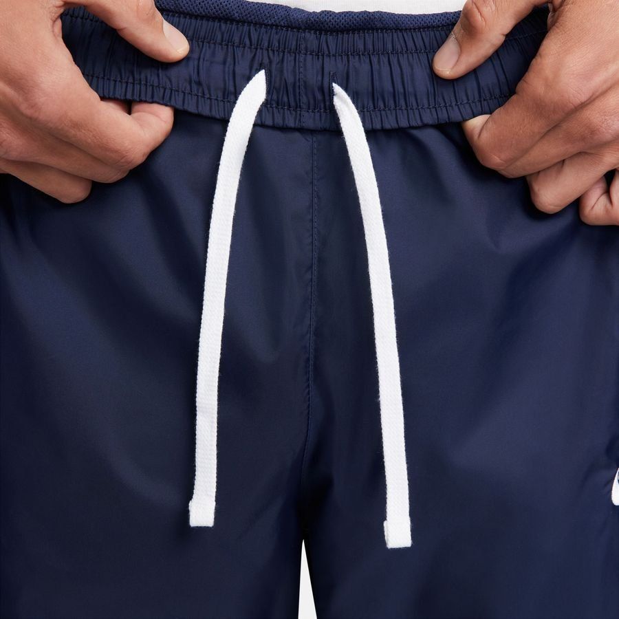 Nike Survêtement NSW Club Lined Woven - Bleu Marine/Blanc