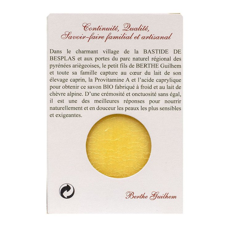 Savon surgras bio argan citron 100g