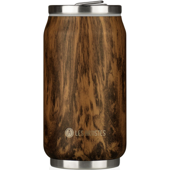 Les Artistes Paris 280 ml Pull Can'it Thermosflasche Wood