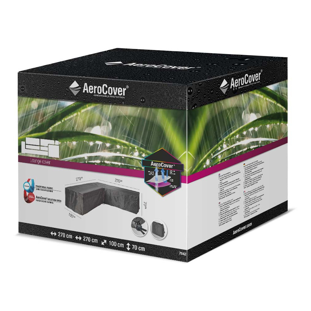 Housse de protection respirante pour ensemble de mobilier extérieur pour ensembl