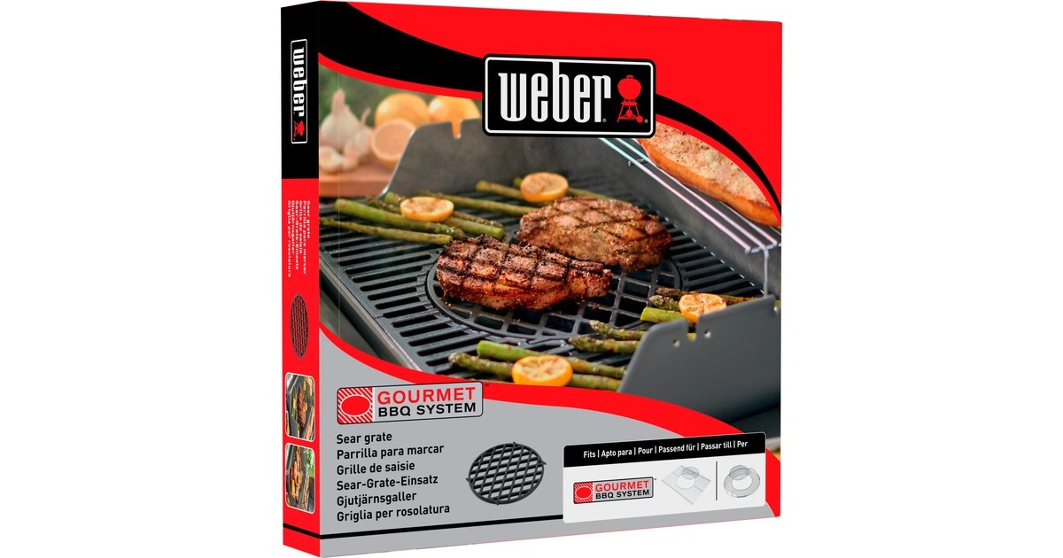 WeberSear Grate grillrooster  (Zwart)