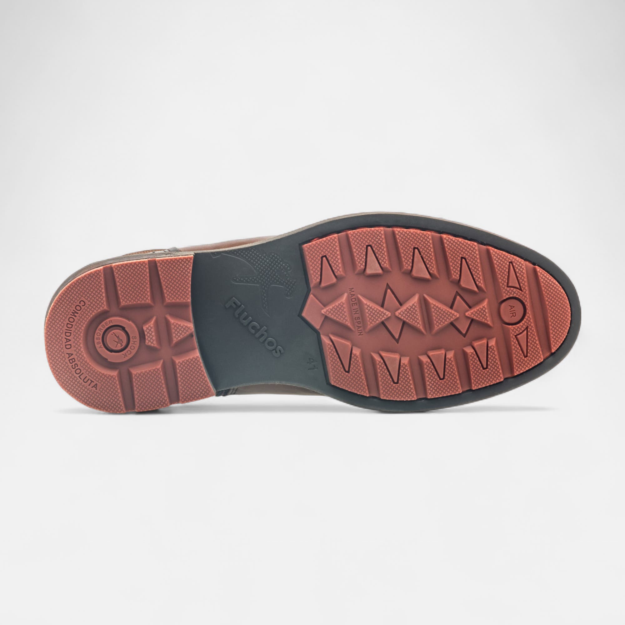 Boots chelsea Homme en cuir cognac