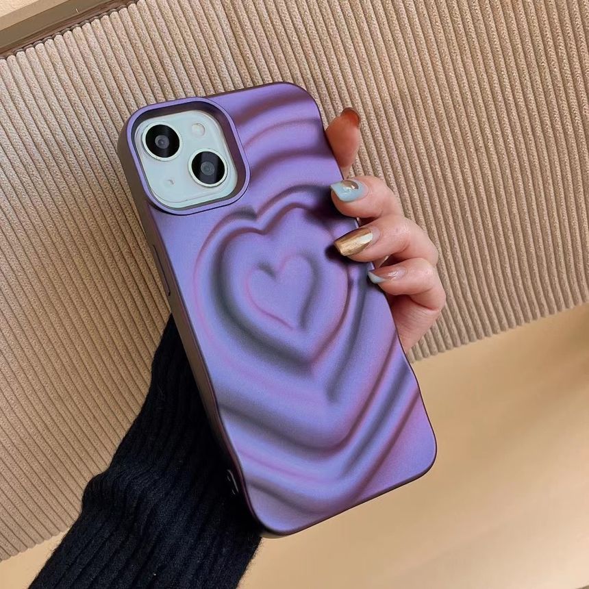 Rockit - Hart telefoonhoesje - iPhone 15 / 15 Pro / 15 Pro Max / 14 / 14 Pro / 14 Pro Max / 13 / 13 Pro / 13 Pro Max