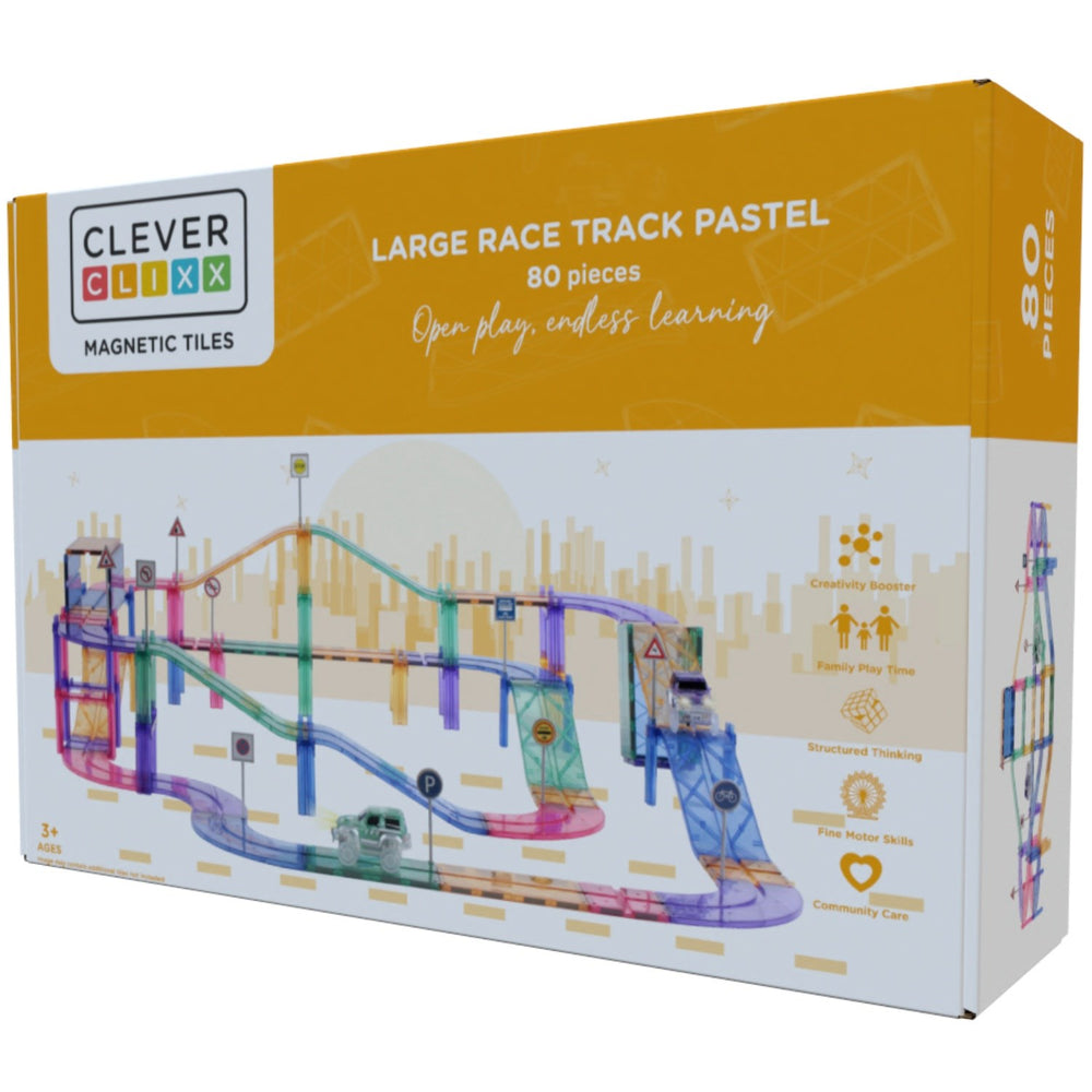 Køb Cleverclixx Pastel Stor Racerbane Pastel