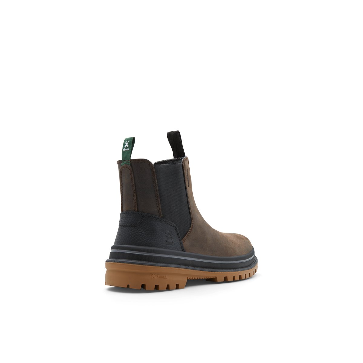 KAMIK-Tyson_c-m-Bottines Chelsea - Talon plat - Marron Foncé