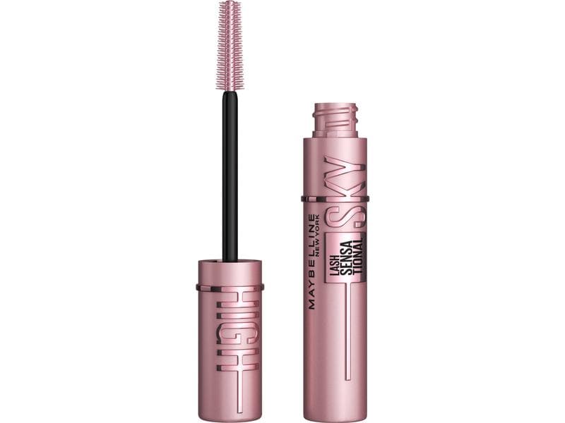 Maybelline Mascara Lash Sensational Sky High Black Volumengebende Wimperntusche für intensiv verlängert wirkende Wimpern