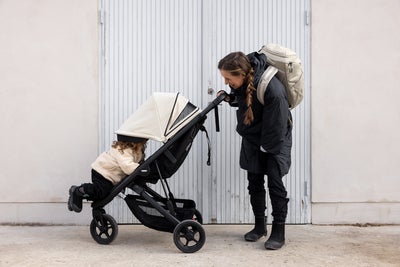Thule Spring Sportsvogn, Soft Beige on Black