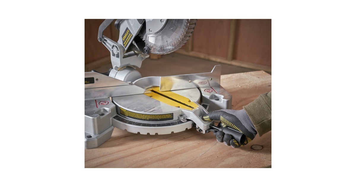 StanleyFATMAX 1650W Afkort- en verstekzaag SM1650-QS  (Geel/zwart)