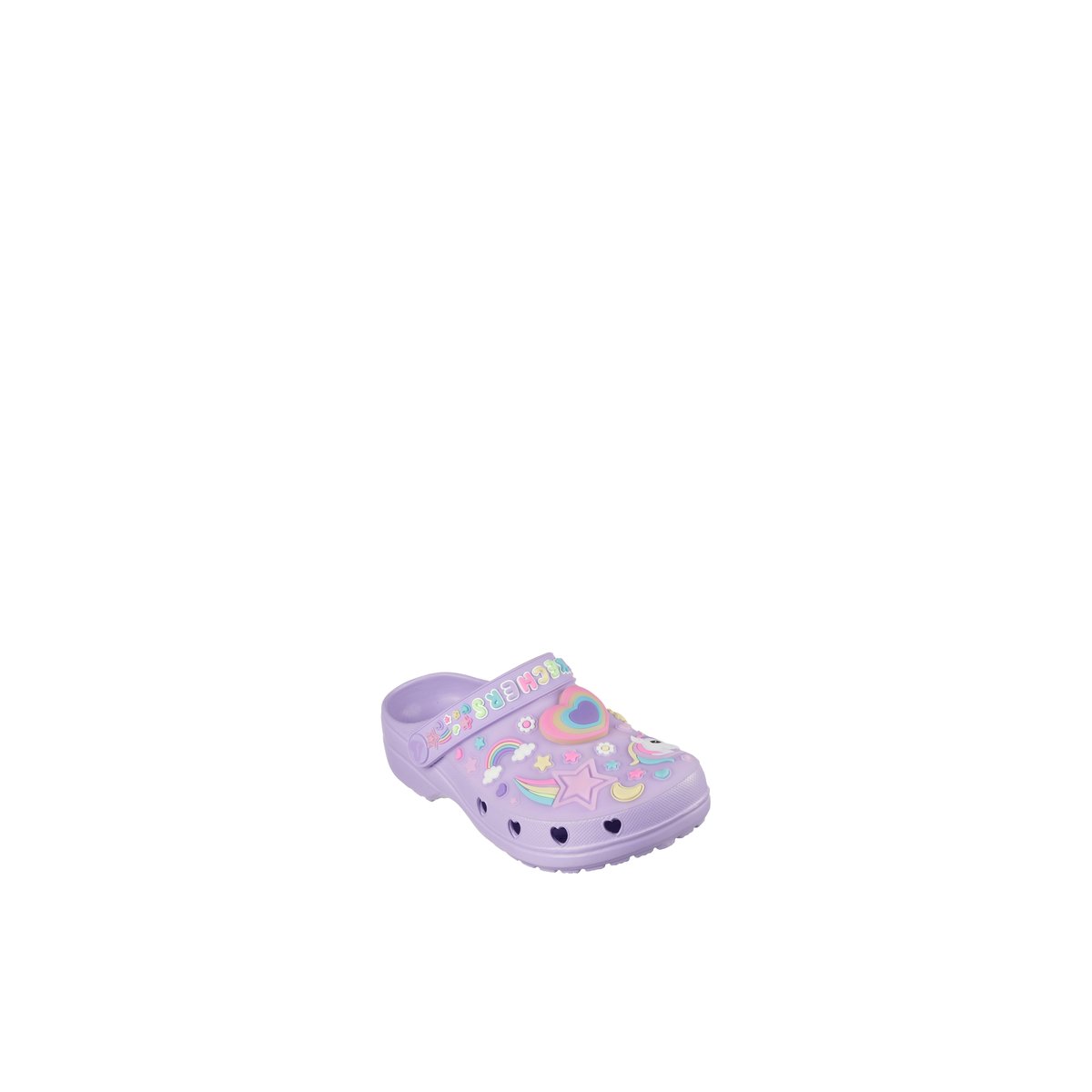 2X les points-Heart-jg - Violet Clair