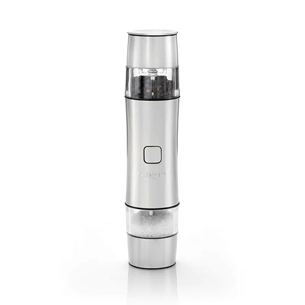 Salière-Poivrière 2 en 1 rechargeable Gris perle Cuisinart