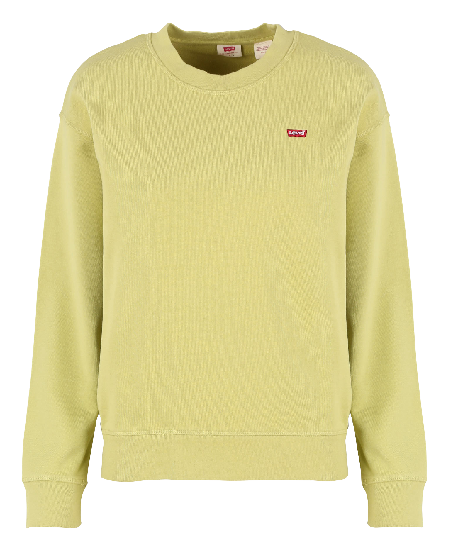 STANDARD CREW - Sweat ample à col rond en coton | Vert