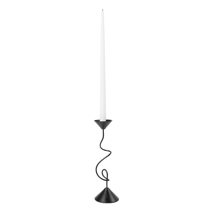 Broste Copenhagen - Selma Kerzenhalter, 26,5 cm, schwarz