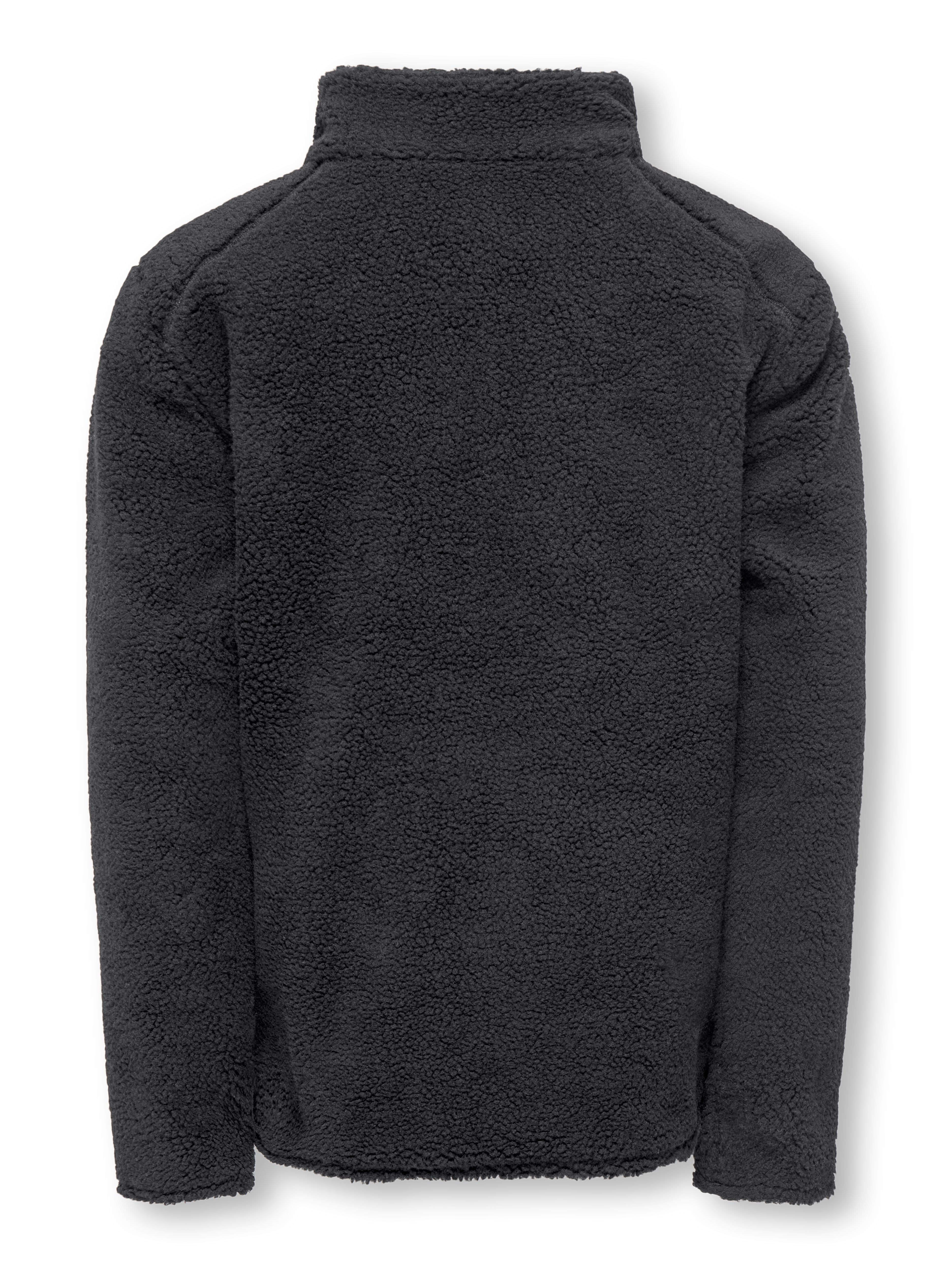 KOBARCHIE Teddyfell Jacke Asphalt