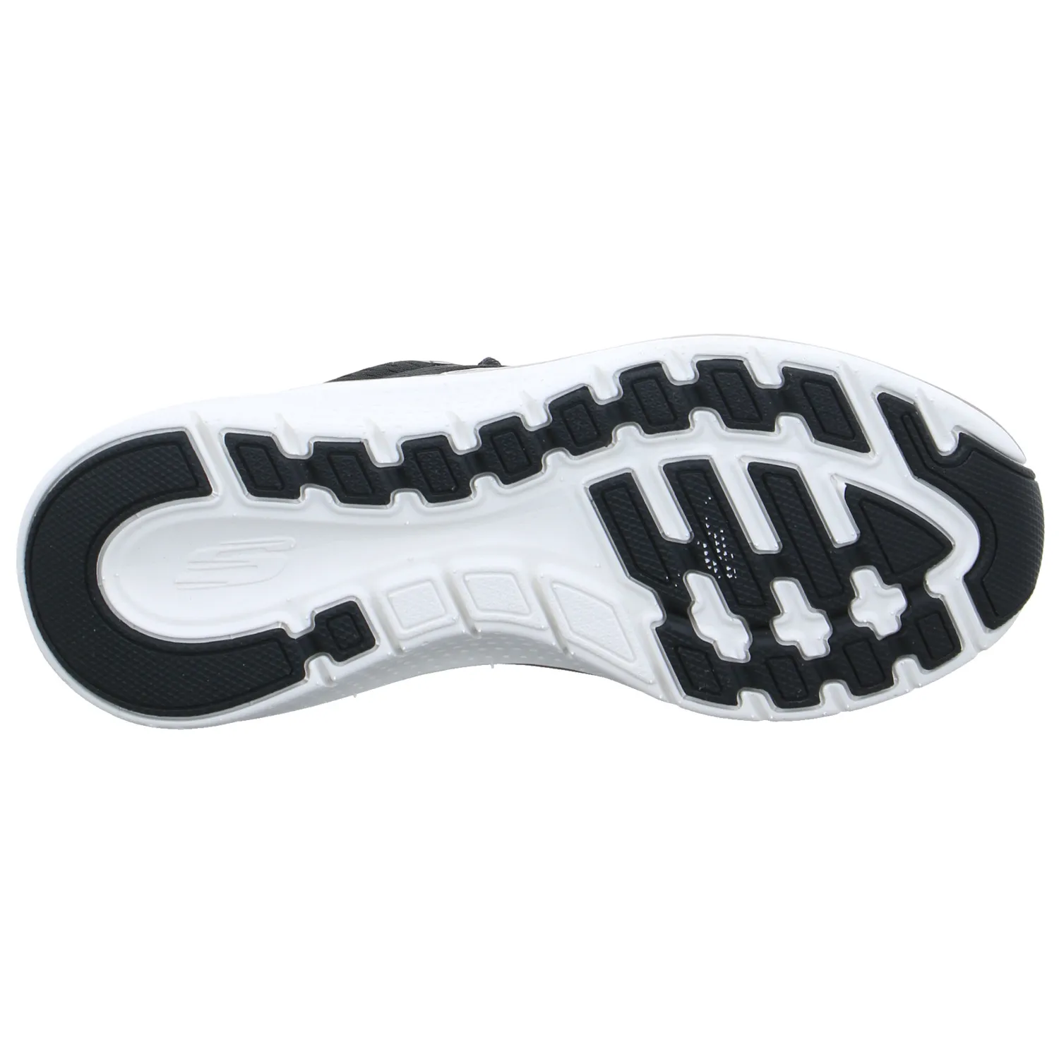 SKECHERS Sneaker Schwarz Textil  mit Wechselfussbett