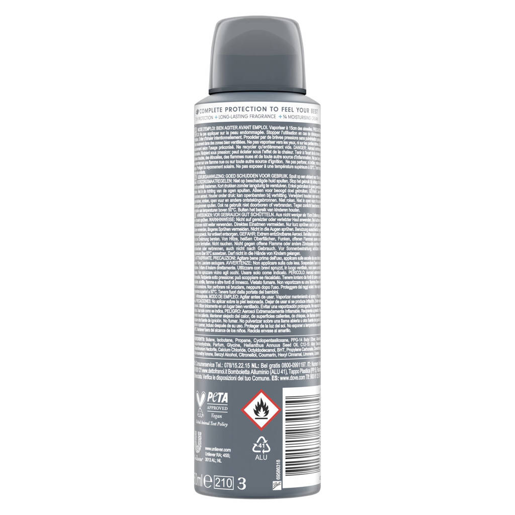 Prettige geurClean Comfort anti-transpirant deodorant spray - 6 x 150 ml