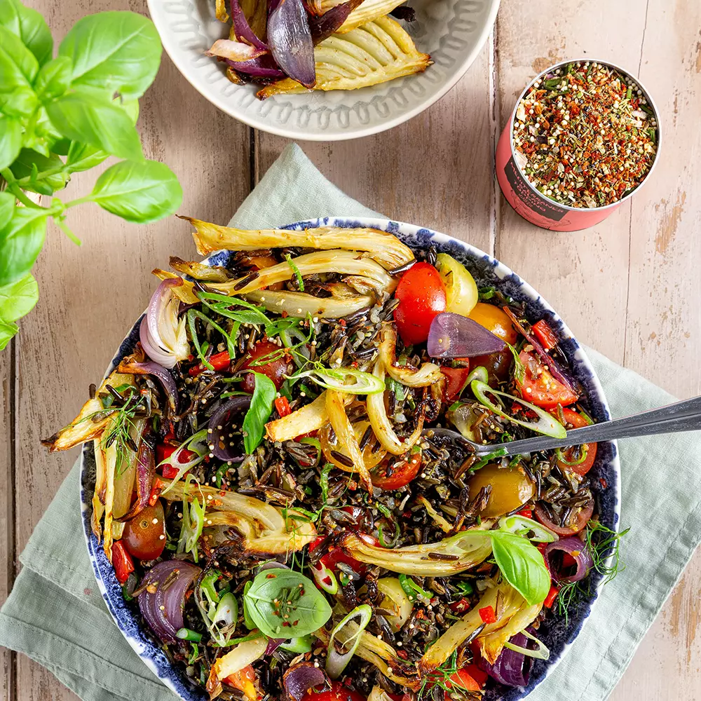 Mediterranes Salat Topping