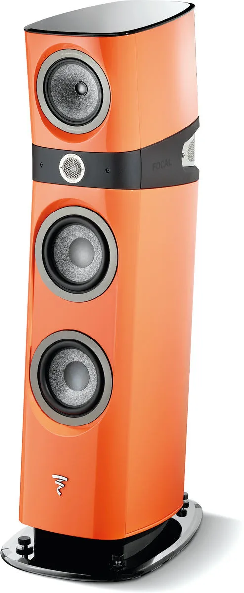 Focal Sopra N°2 Orange électrique (la paire) Enceintes colonne
