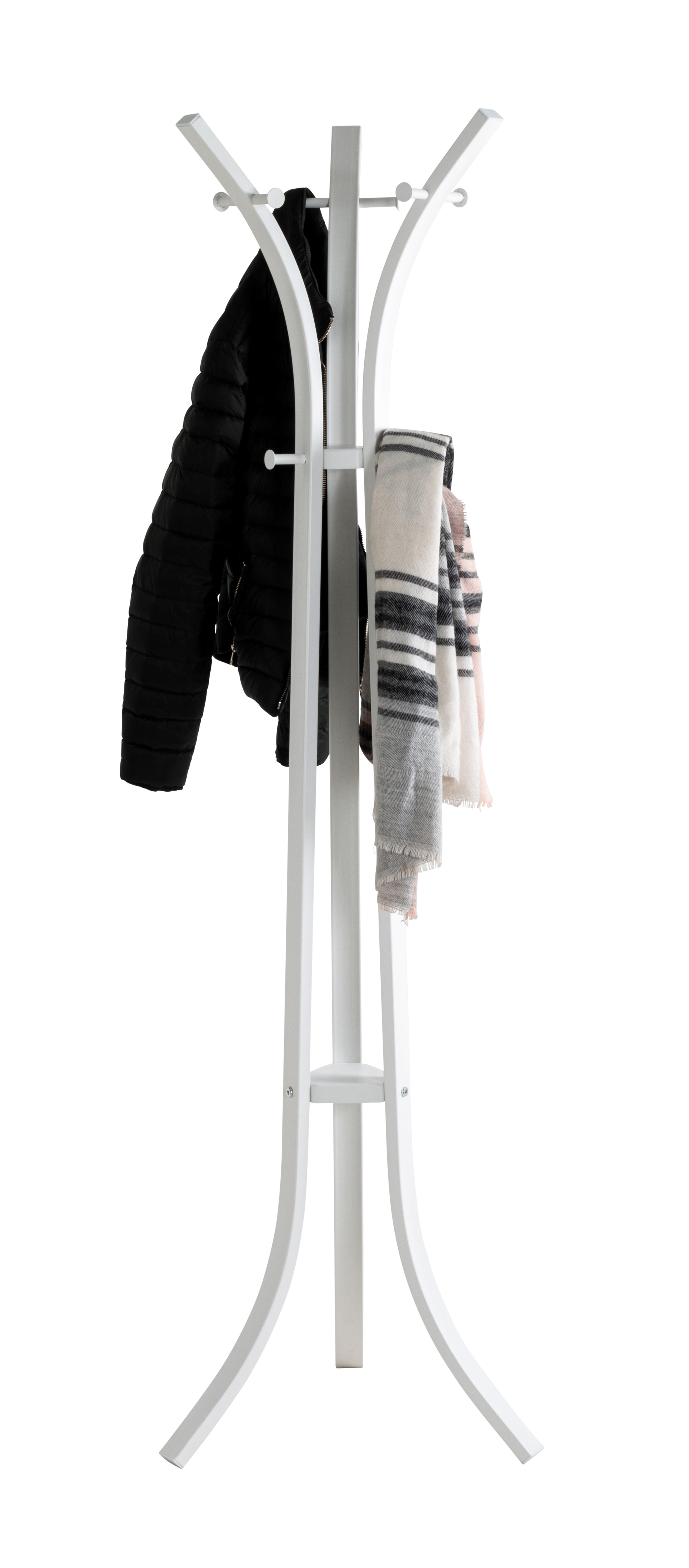 Garderobenständer 44/52 x 174 cm weiß