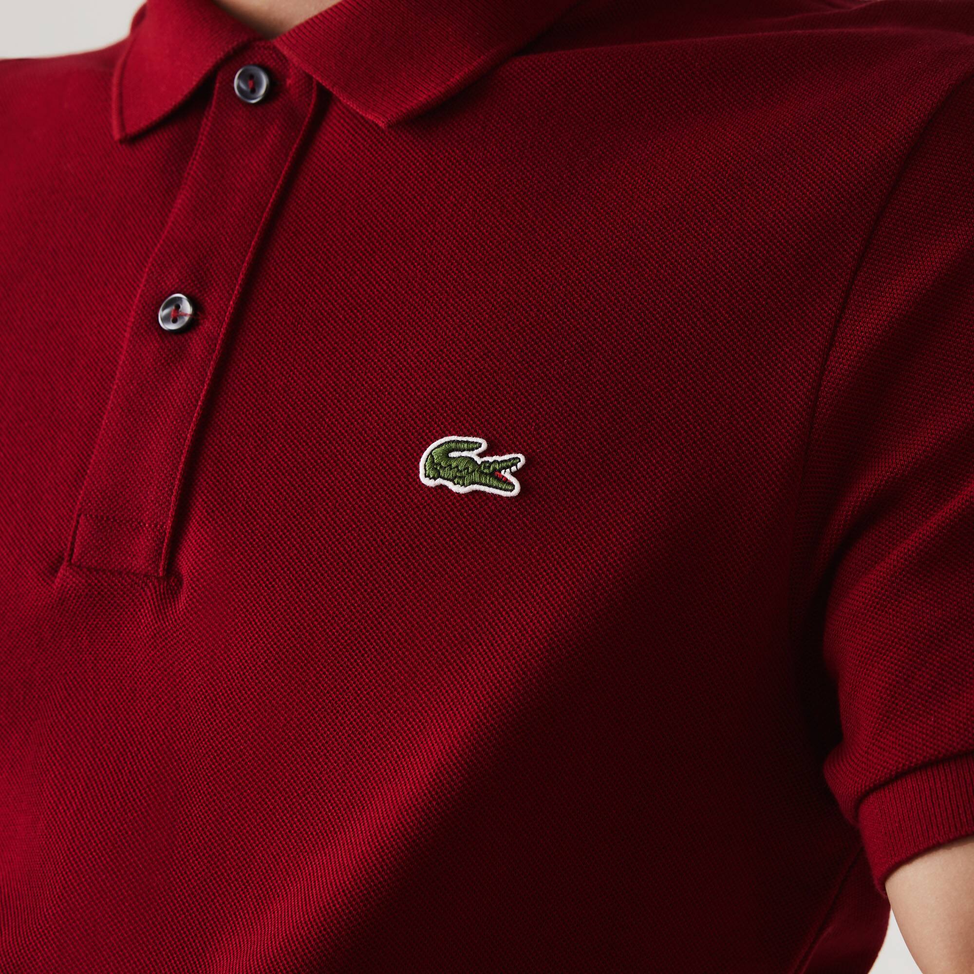 Original L.12.12 Poloshirt aus Petit Piqué Kurze Ärmel - Rot - Lacoste - Herren
