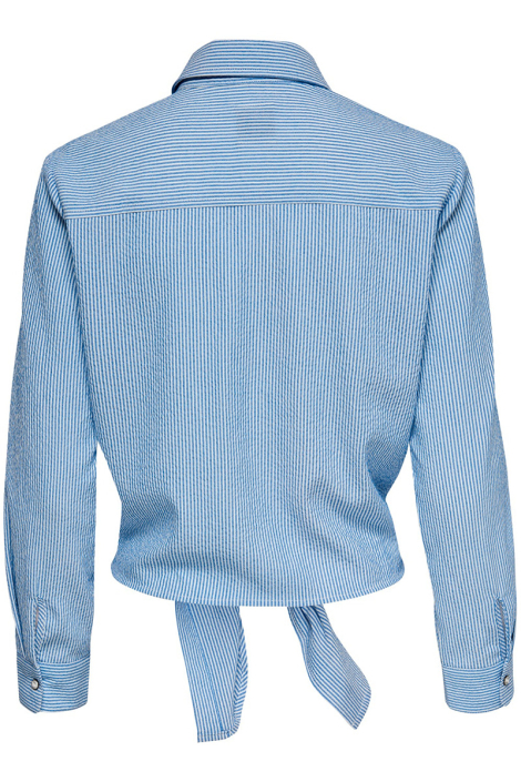 Only blauwe dames blouse