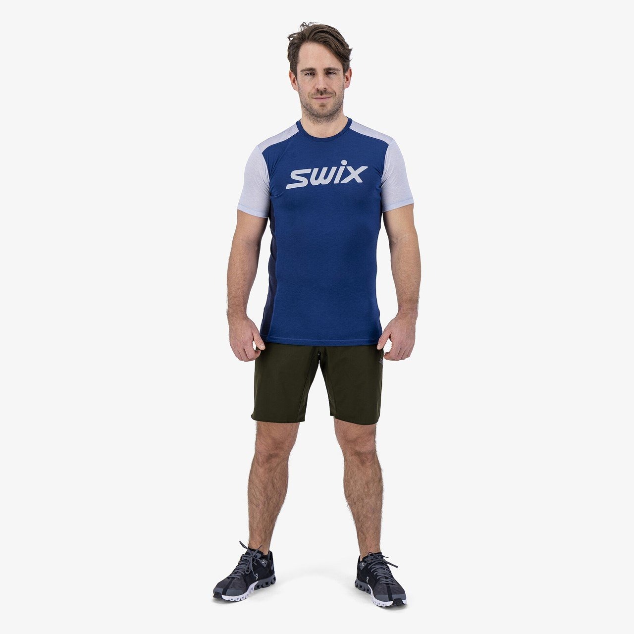 Motion Tech Wool T-Shirt Herre Estate Blue