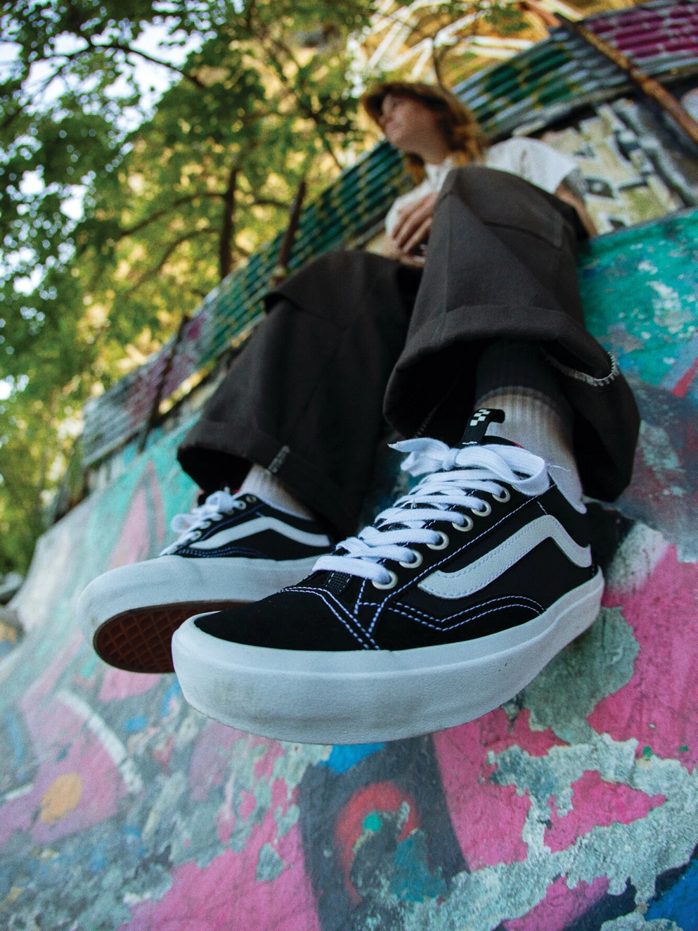 Vans Skate Old Skool 36 + Skate Shoes black/white