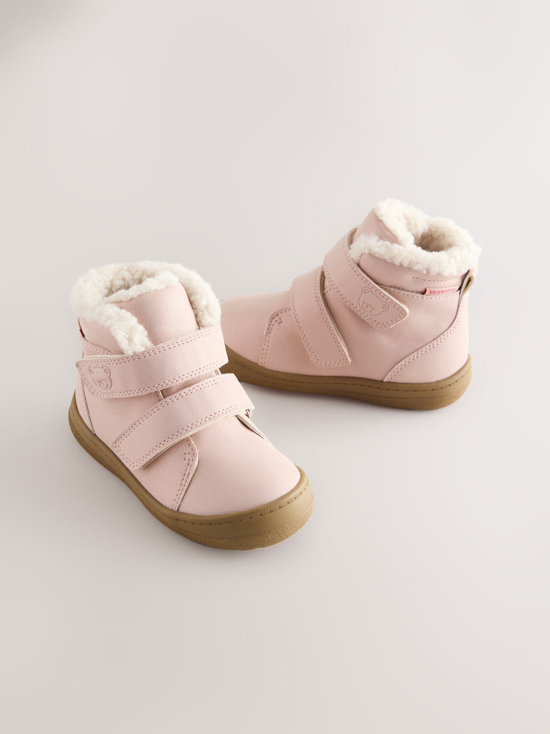 Roze - Waterproof Touch Fastening Boots