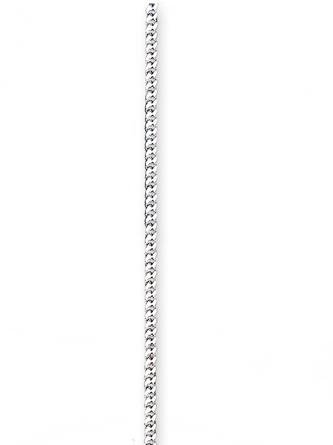 Chaîne maille gourmette argent