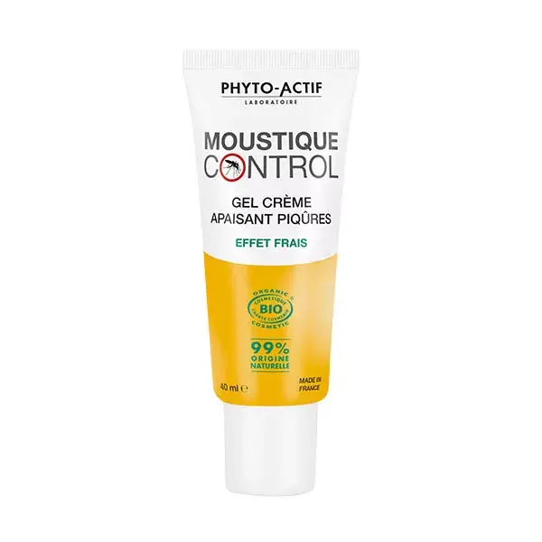 Gel calmante para controle de picadas de mosquito Phyto-Actif, orgânico, 40ml