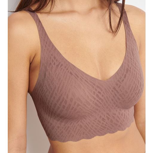 Sloggi Zero Feel Bliss Bralette, Cacao, L