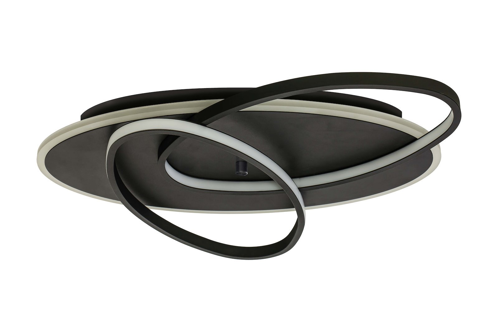Legato plafond Svart LED, 3-stegs dimmer