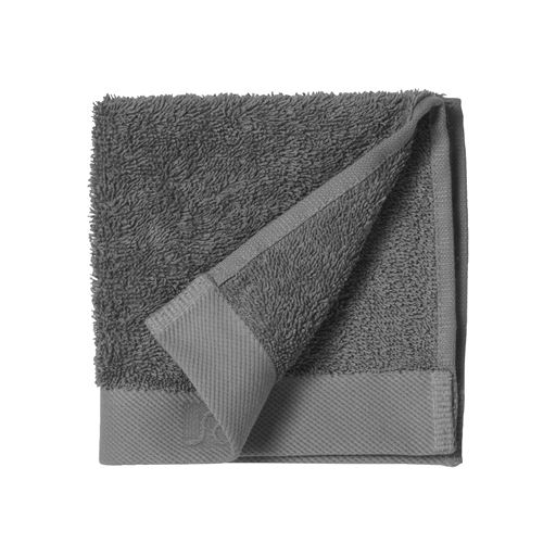 Södahl Comfort Organic Vaskeklud, Grå, 30x30 cm