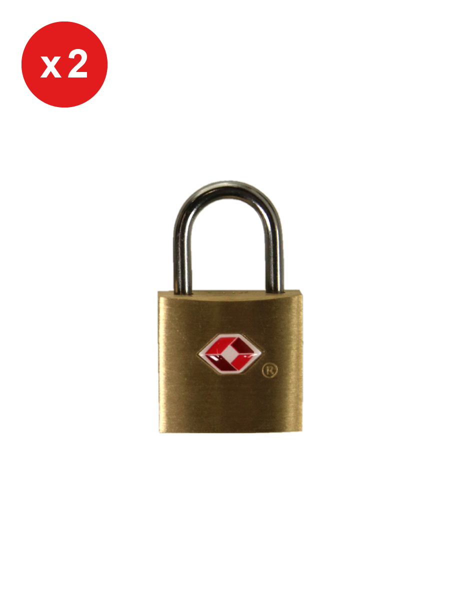 Set de 2 cadenas À clÀ TSA Go Travel SÀcuritÀ