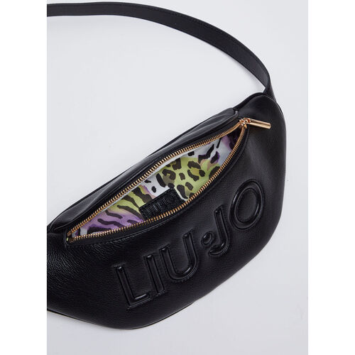 Liu Jo - Riñonera con logotipo Negro