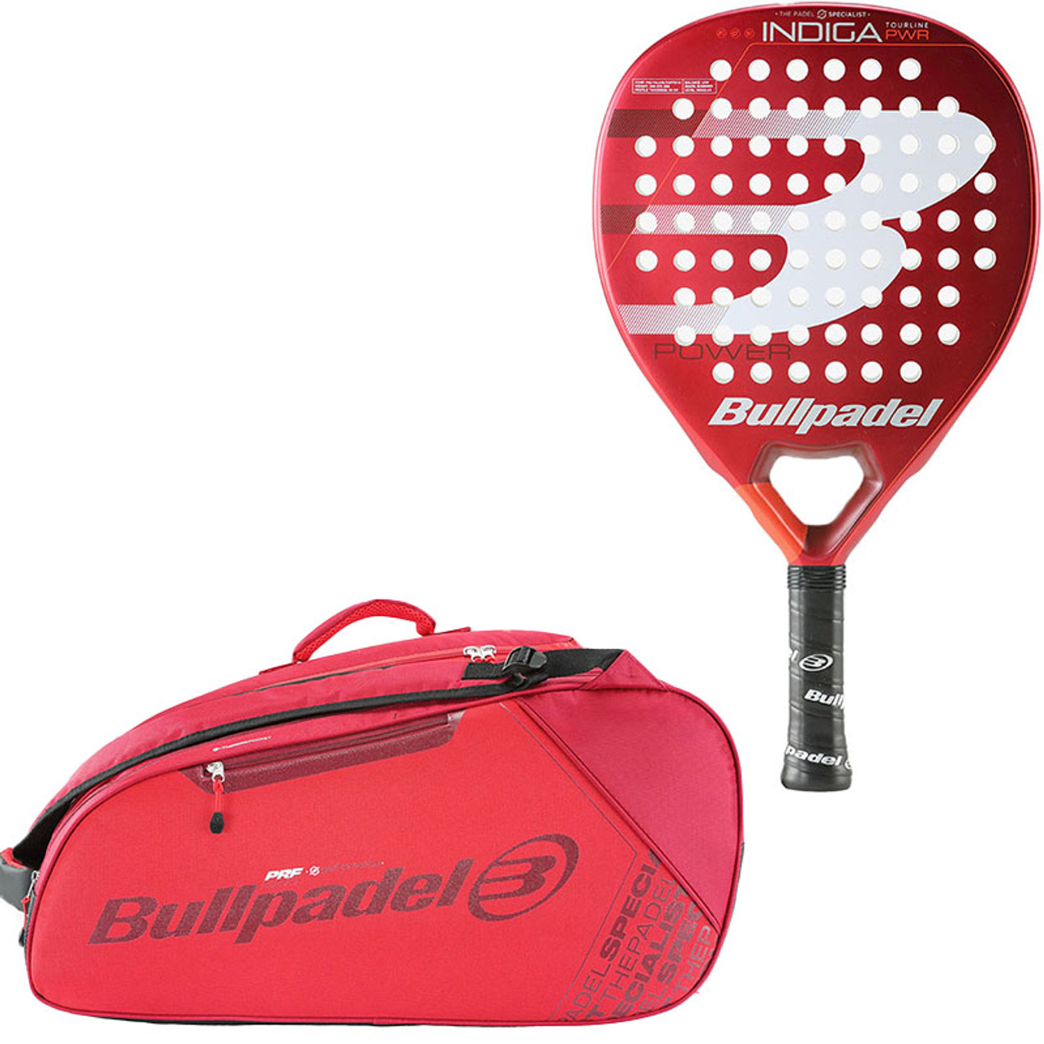 Bullpadel Indiga Power 24 + Tas