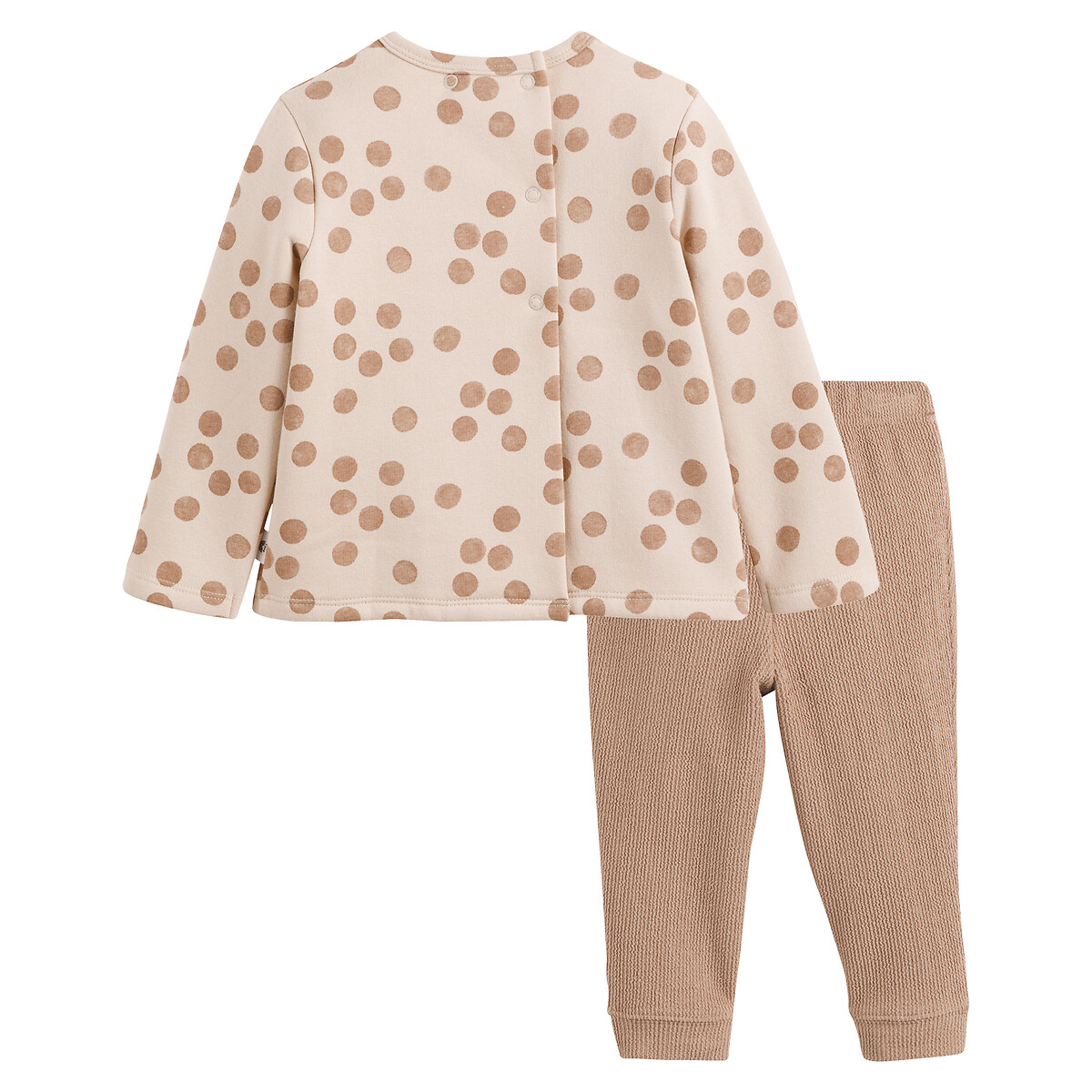COLEÇÃO LA REDOUTE<br>Conjunto de 2 peças: suéter e calça