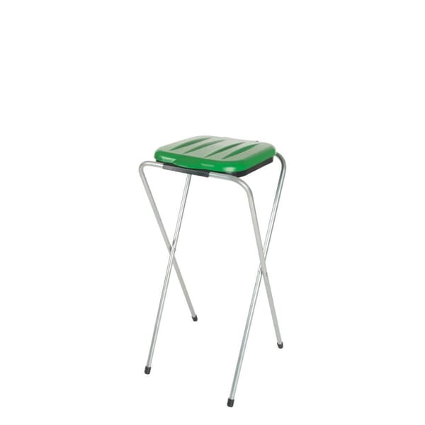 Serveringsstativholder for 120L sekker for søppel og avfall GRØNN