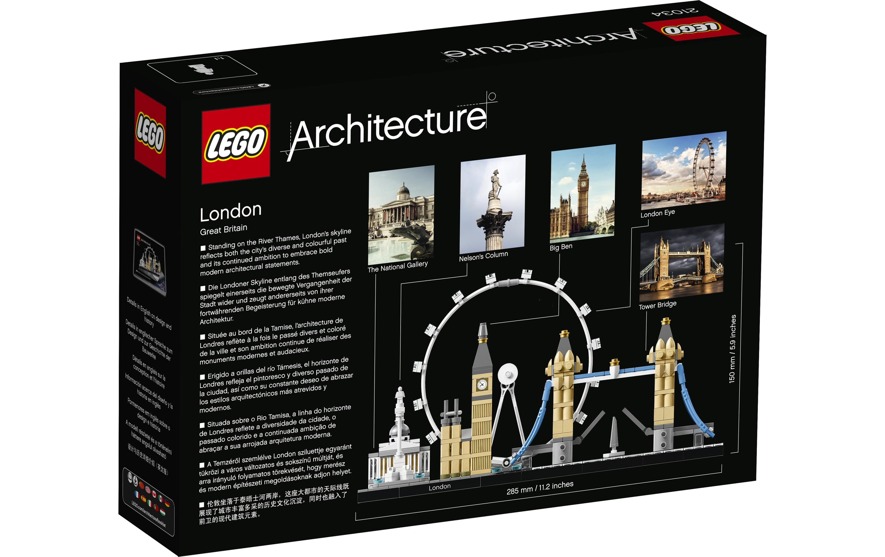 Architecture London 21034Set mit 468 Teilen
