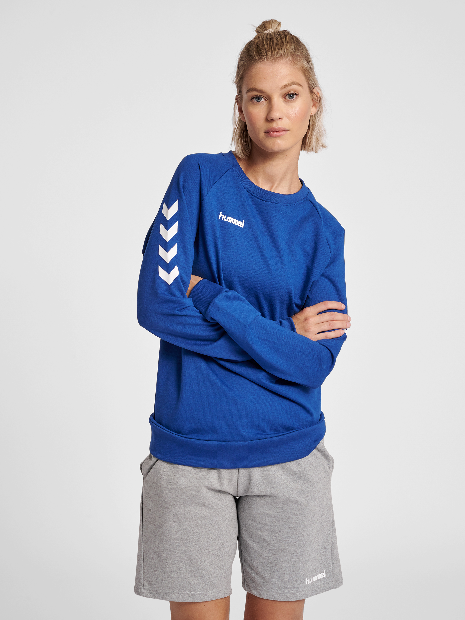HUMMEL GO COTTON SWEATSHIRT WOMAN