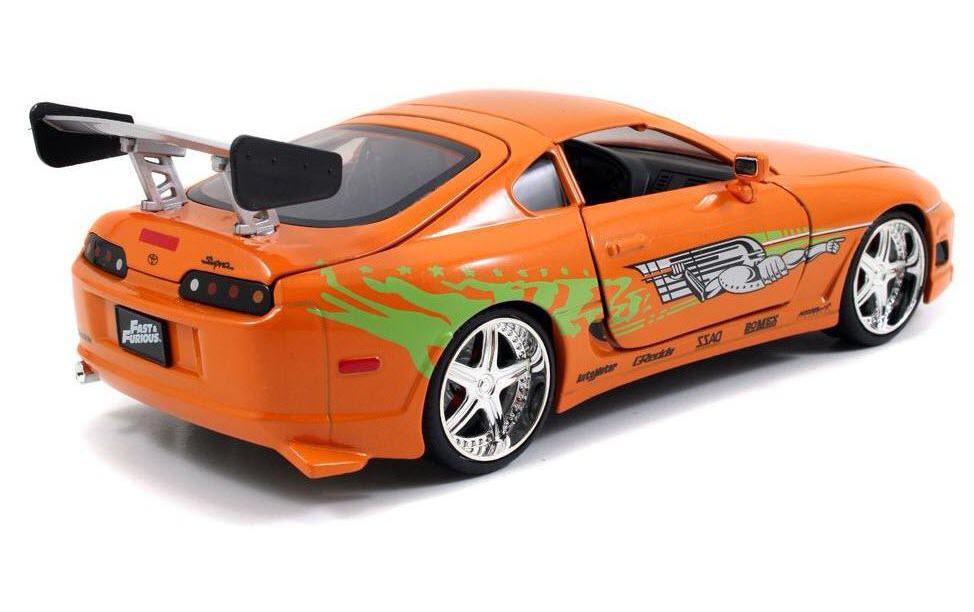 Fast & Furious Toyota Supra 1995 1:24Die Cast Modell